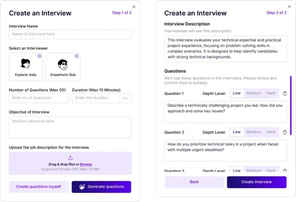 Define hiring criteria